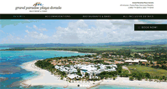 Desktop Screenshot of grandparadiseplayadorada.com